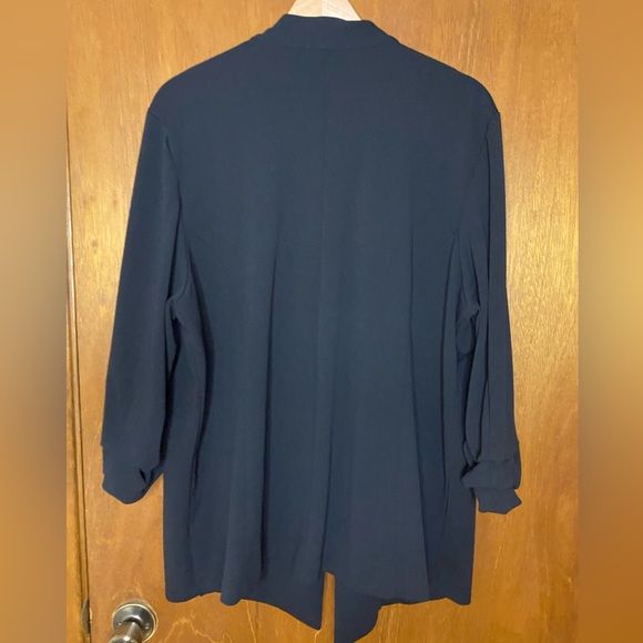 Maurice’s Black Polyester Spandex Blazer. Size 2x - Picture 5 of 6